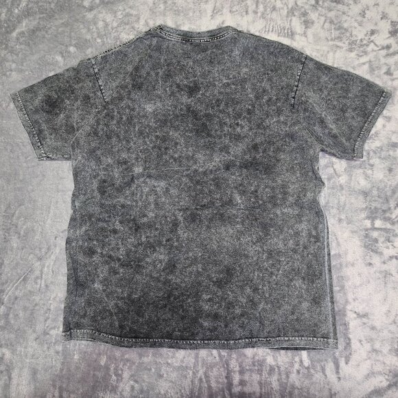 YachtClub Tag Maui Hawaii Turtle Black Acid Wash Y2k Vibe Men's Large - Picture 2 of 6